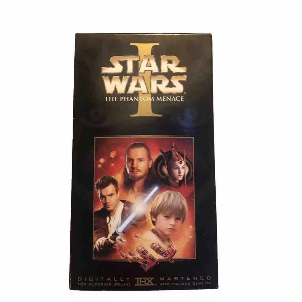 Star Wars 1 vhs tape